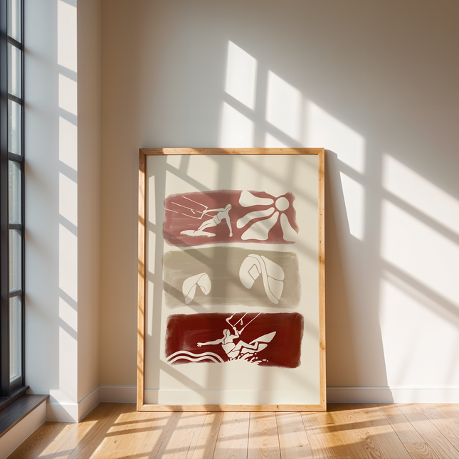 PASTEL KITE POSTER