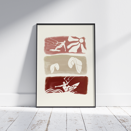 PASTEL KITE POSTER