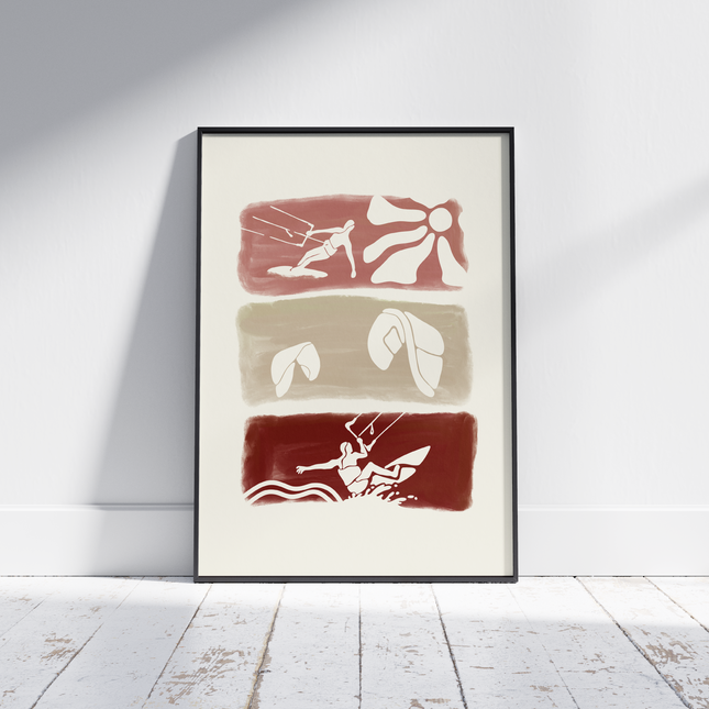 PASTEL KITE POSTER
