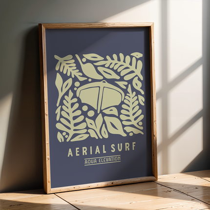 AERIAL SURF POSTER
