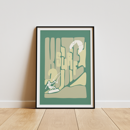 KITE SURF POSTER - mijosurf