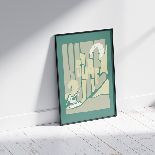 KITE SURF POSTER - mijosurf