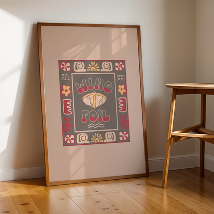 TROPICAL WING POSTER