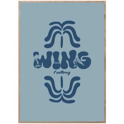WING PALM POSTER