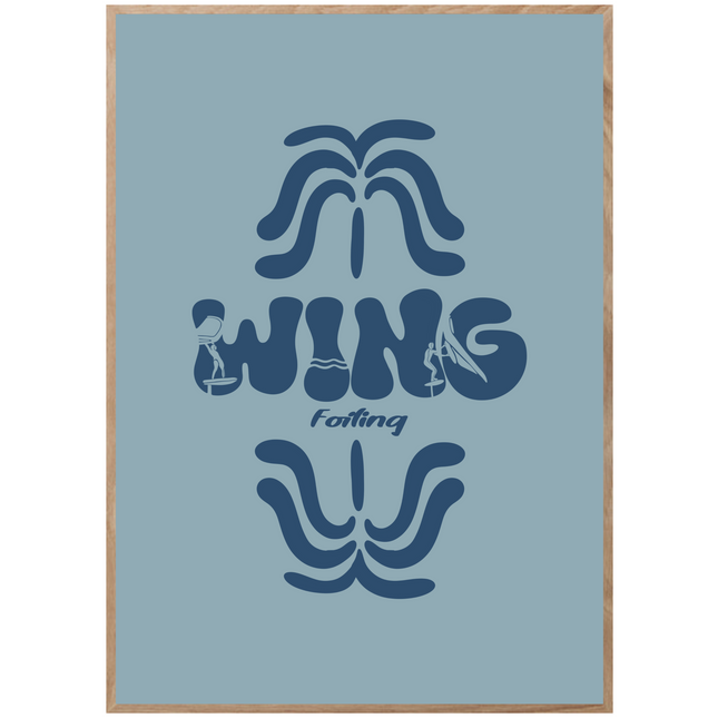 WING PALM POSTER
