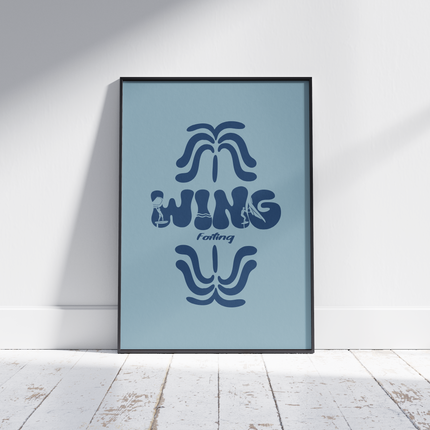 WING PALM POSTER