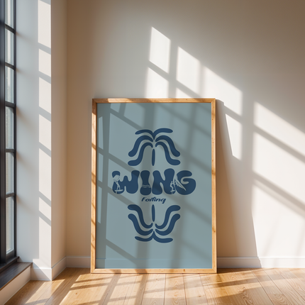 WING PALM POSTER