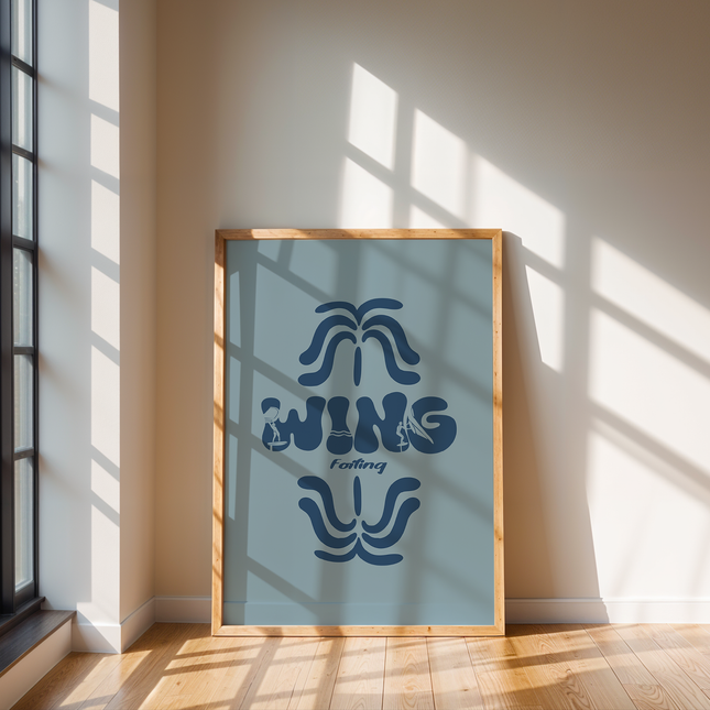 WING PALM POSTER