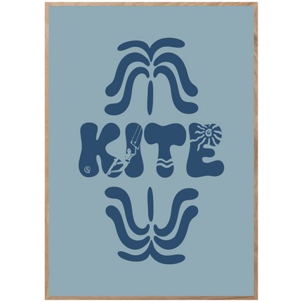 KITE PALM POSTER - mijosurf