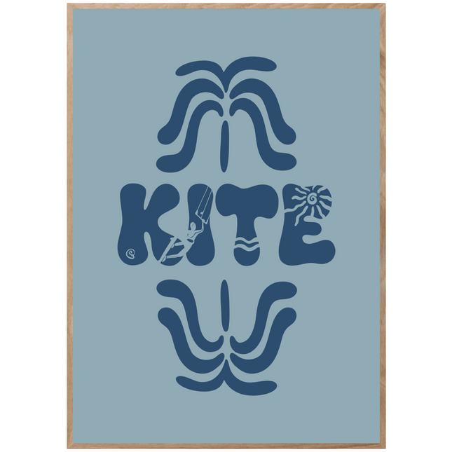 KITE PALM POSTER - mijosurf