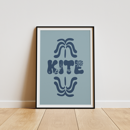 KITE PALM POSTER - mijosurf