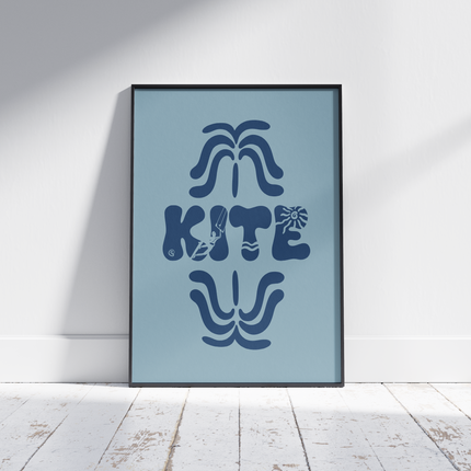 KITE PALM POSTER - mijosurf