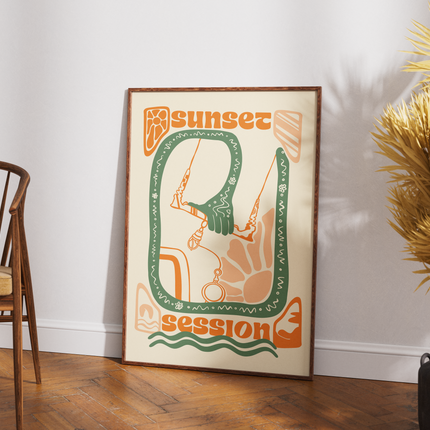 SUNSET SESSION II POSTER - mijosurf