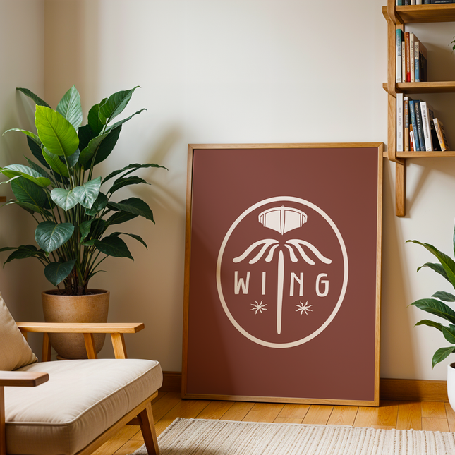 OVAL WING POSTER