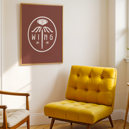 OVAL WING POSTER