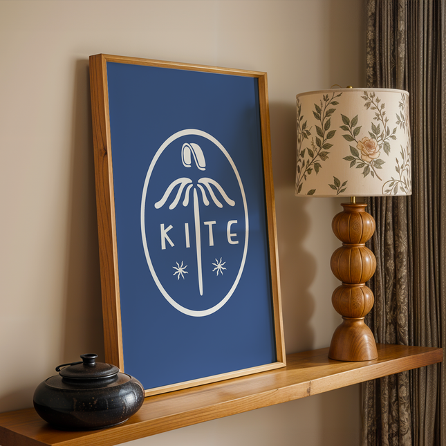 OVAL KITE POSTER