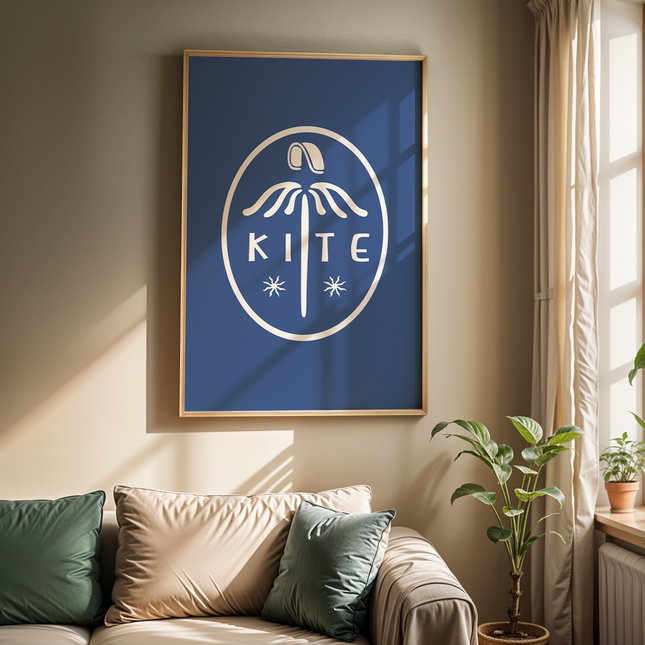 OVAL KITE POSTER