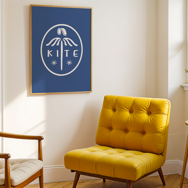 OVAL KITE POSTER