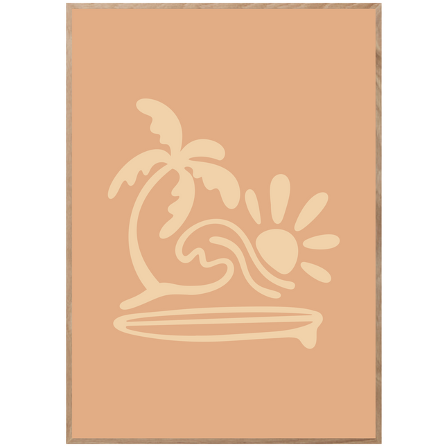 SURF BEACH POSTER