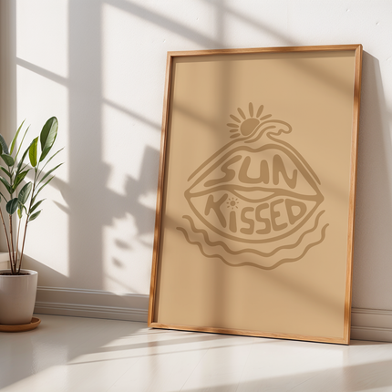 SUN KISSED POSTER