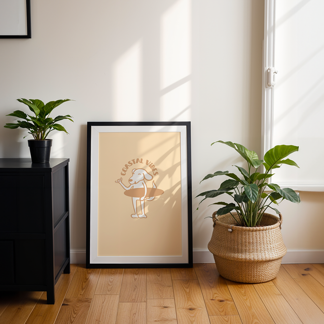 COASTAL VIBES POSTER