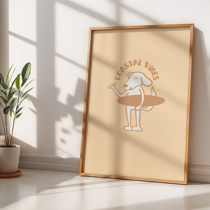 COASTAL VIBES POSTER
