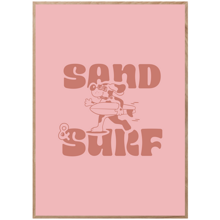 SAND AND SURF POSTER
