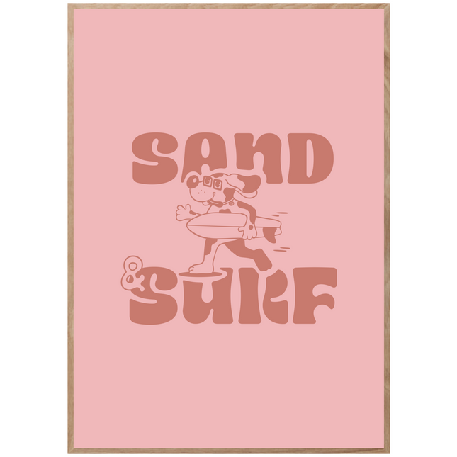 SAND AND SURF POSTER