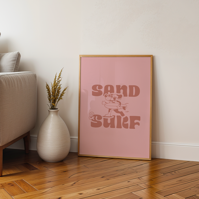 SAND AND SURF POSTER