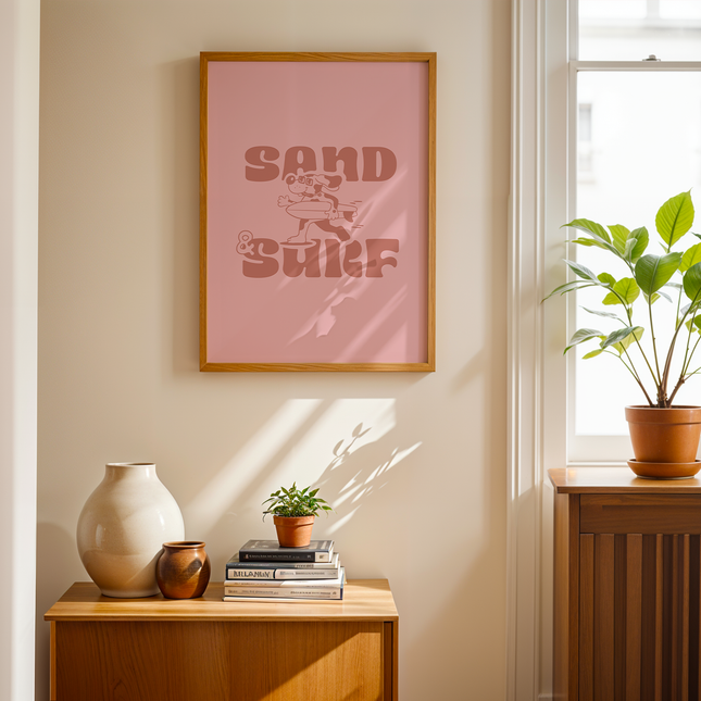 SAND AND SURF POSTER