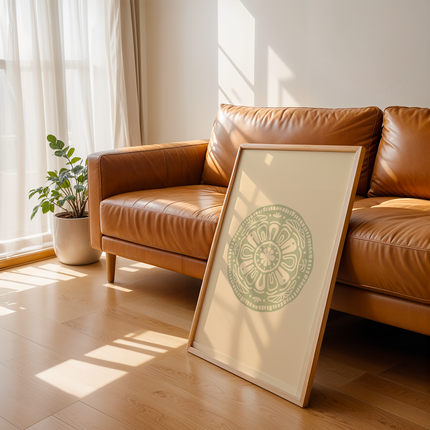 SURF GEOMETRIC POSTER