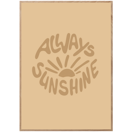 ALWAYS SUNSHINE POSTER