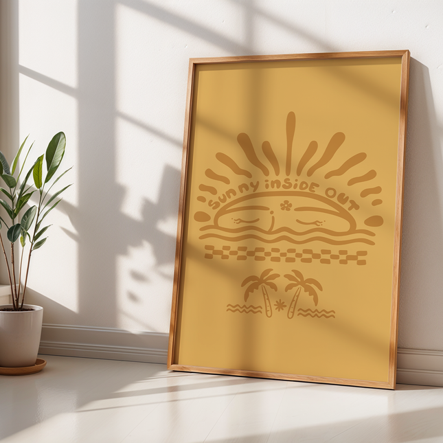 SUNNY INSIDE OUT POSTER
