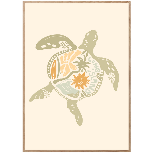 TURTLE BOHO POSTER