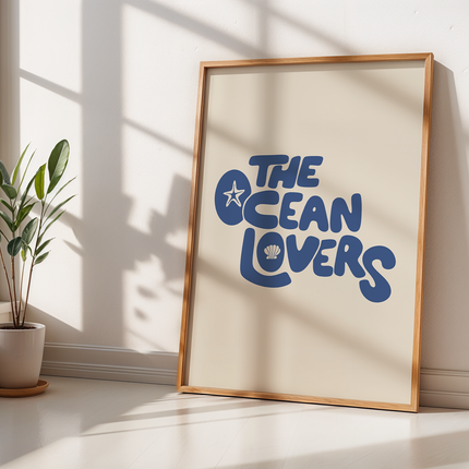 THE OCEAN LOVERS POSTER