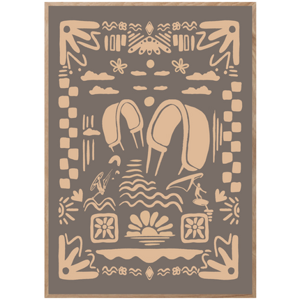 BOHO BEACH POSTER