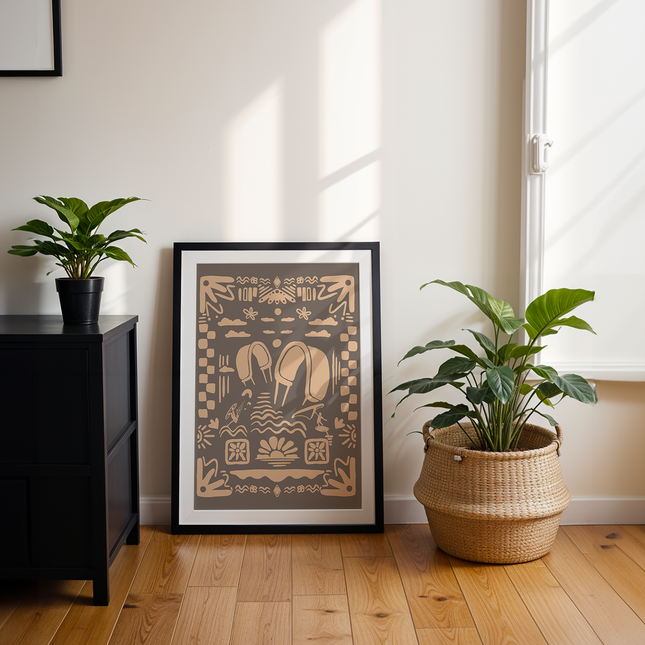 BOHO BEACH POSTER
