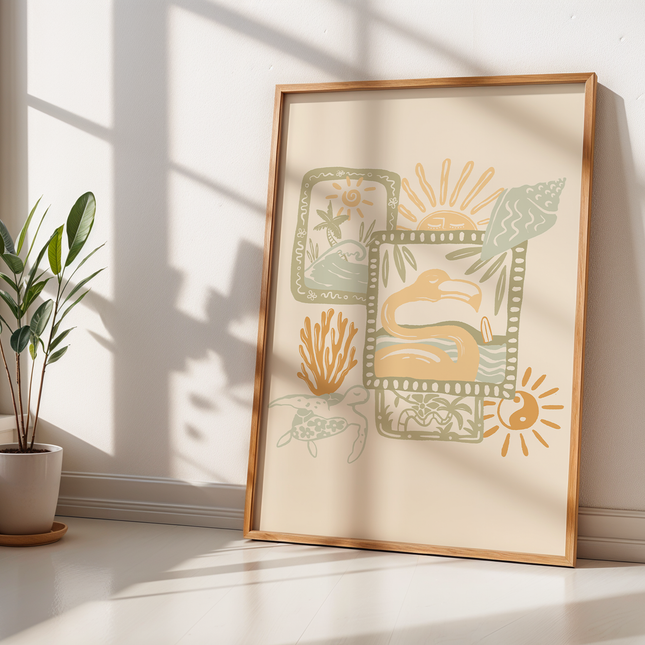ISLAND VIBES POSTER