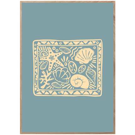SEASHELL PARTY POSTER