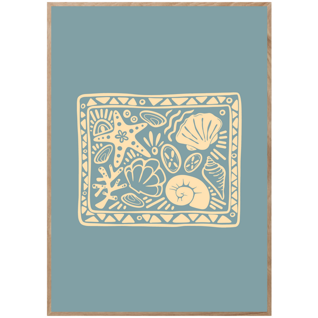 SEASHELL PARTY POSTER