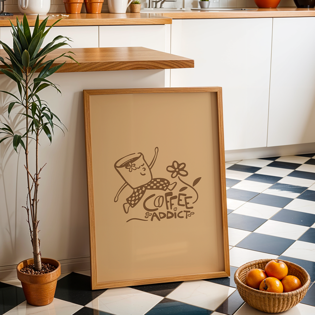 COFFEE ADDICT POSTER