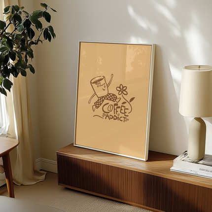 COFFEE ADDICT POSTER