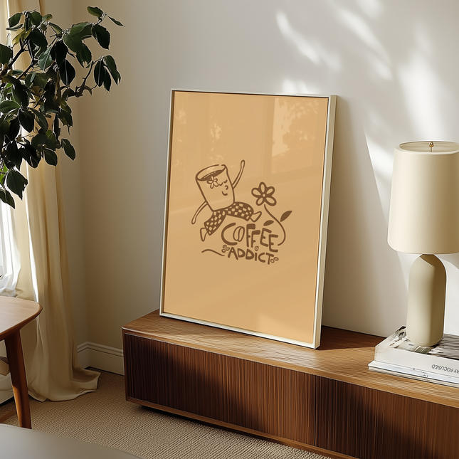 COFFEE ADDICT POSTER