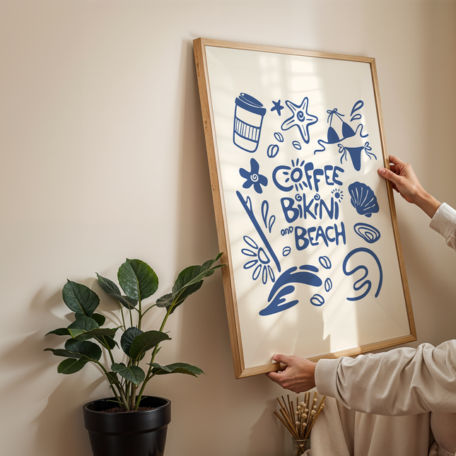 COFFEE BIKINI POSTER