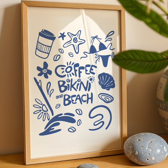 COFFEE BIKINI POSTER