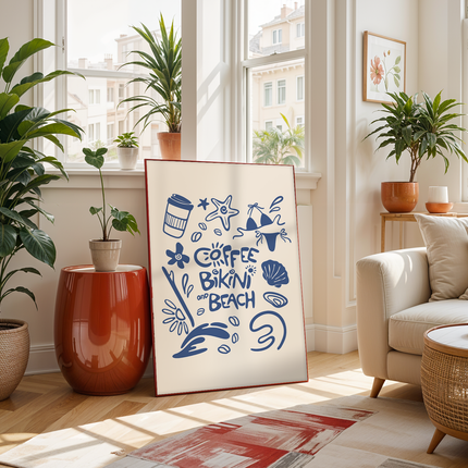 COFFEE BIKINI POSTER