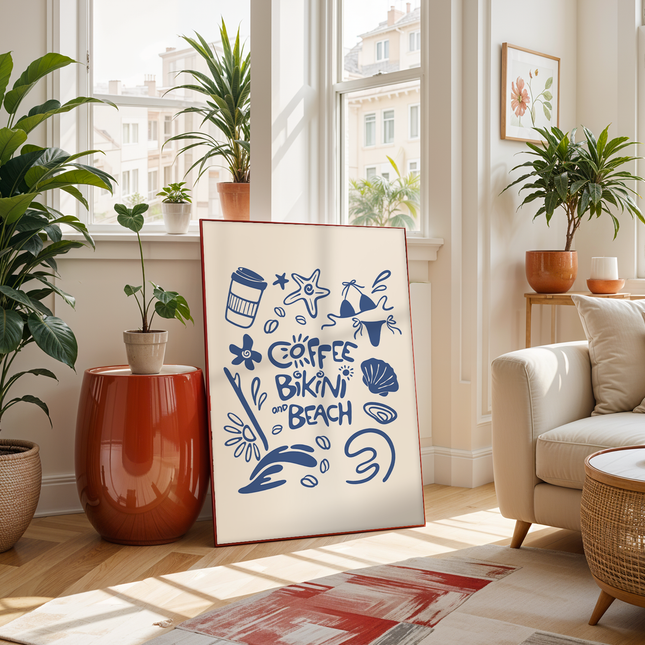 COFFEE BIKINI POSTER