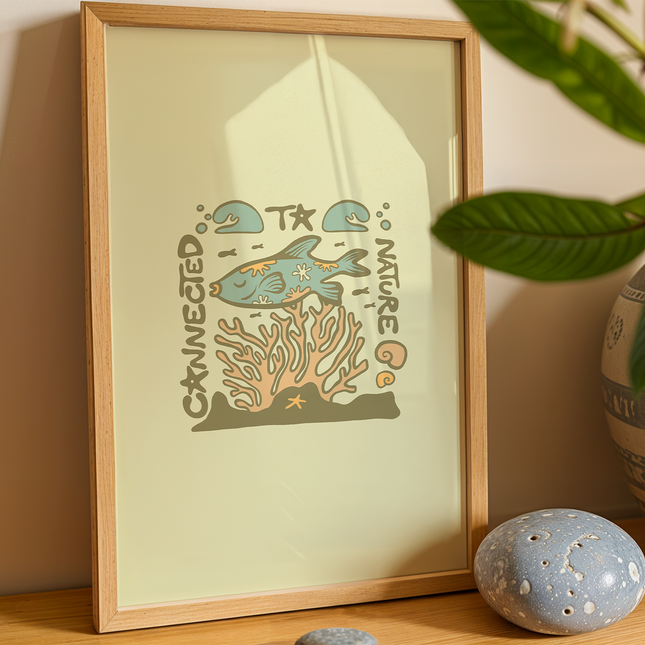 CONNECTED TO NATURE POSTER