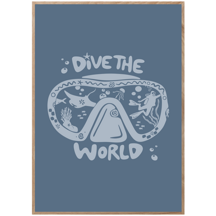 DIVE THE WORLD POSTER