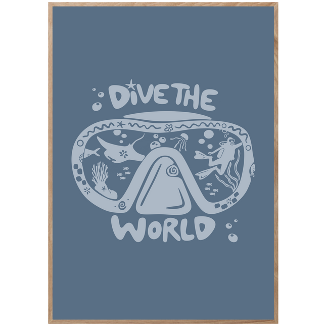 DIVE THE WORLD POSTER